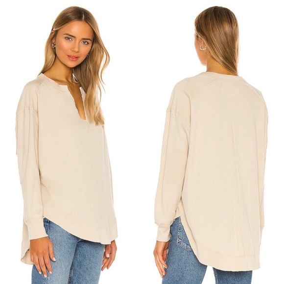 Free People We The Free Owen Thermal Long Sleeve Top - Picture 8 of 13